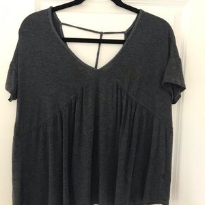 Gray top